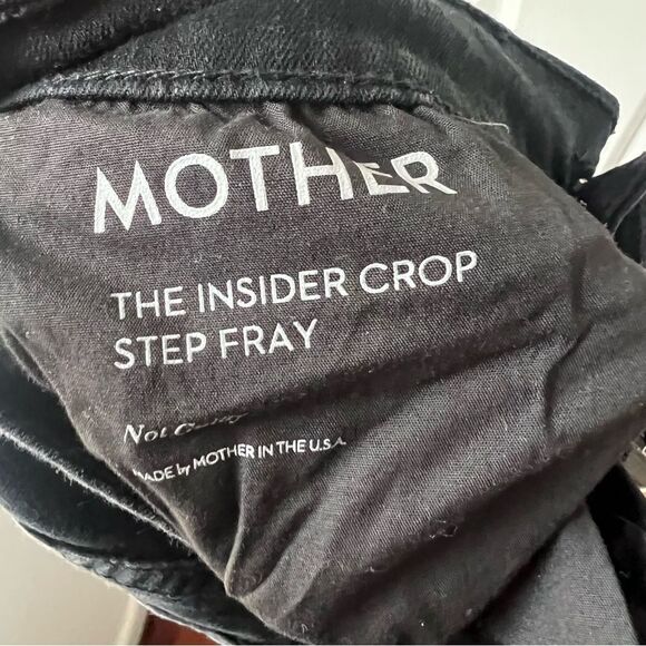 Mother The Insider Crop Step Fray in Not Guilty size 29 - Picture 5 of 6